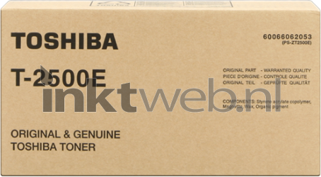 Toshiba T2500 zwart Front box