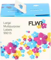 FLWR Dymo  99015 Adreslabel 70 mm x 54 mm  wit FLWR-99015
