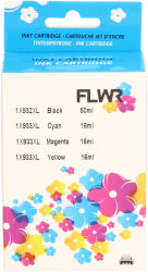 FLWR HP 932XL / 933XL Multipack zwart en kleur