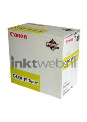 Canon C-EXV 19 geel Front box
