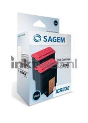Sagem ICR332K zwart Front box