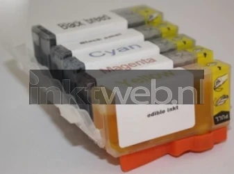 Huismerk Eetbaar PGI-520 / CLI-521 Multipack zwart en kleur Product only