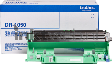 Brother DR-1050 zwart Combined box and product