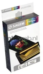 Sagem DSR 400 + 40 vel fotopapier kleur Front box