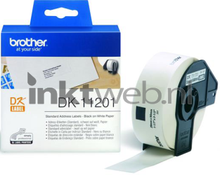 Brother  DK-11201 29 mm x 90 mm  wit Combined box and product