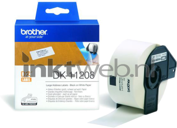 Brother  DK-11208 38 mm x 90 mm  wit Combined box and product