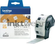 Brother  DK-11221 23 mm x 23 mm  wit