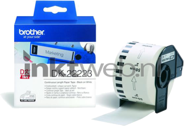 Brother  DK-22223  x 50 mm  wit Combined box and product