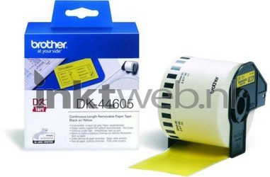 Brother  DK-44605 62 mm x  30.48 m geel DK-44605