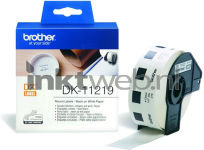 Brother  DK-11219 12 mm x 12 mm  wit