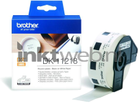 Brother  DK-11218 24 mm x 24 mm  wit