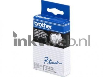 Brother  TC-195 wit op transparant breedte 9 mm Front box
