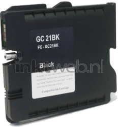 Huismerk Ricoh GC-21BK zwart Product only