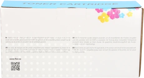 FLWR Samsung CLT-C406S cyaan Back box