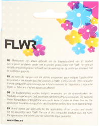 FLWR Dymo  11355 Multi functionele labels 51 mm x   wit FLWR-11355
