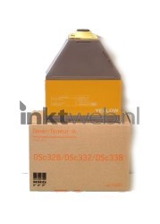 Ricoh Type P2 Y (toner) geel Combined box and product