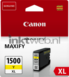 Canon PGI-1500XL geel Front box