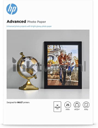 HP  Advanced fotopapier Glans | A4 | 250 gr/m² 25 vellen