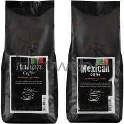 Senzicoffee Senzi Mexican en Italian Koffie Front box