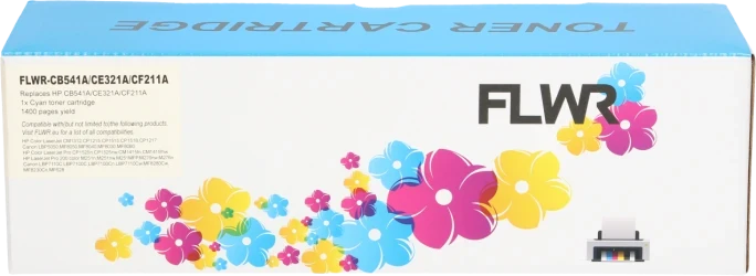 FLWR HP 131A cyaan Front box