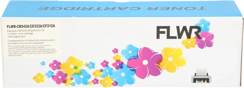 FLWR HP 131A geel (Huismerk (compatible))
