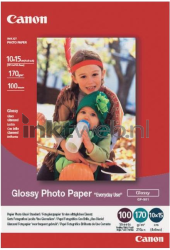 Canon GP-501 A6 Glanzend fotopapier wit Front box