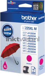 Brother LC-225XLM magenta Front box