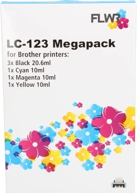 FLWR Brother LC-123 Megapack