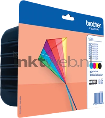 Brother LC-223 Multipack zwart en kleur