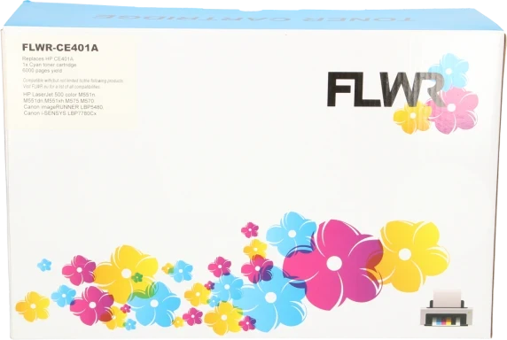 FLWR HP 507A cyaan