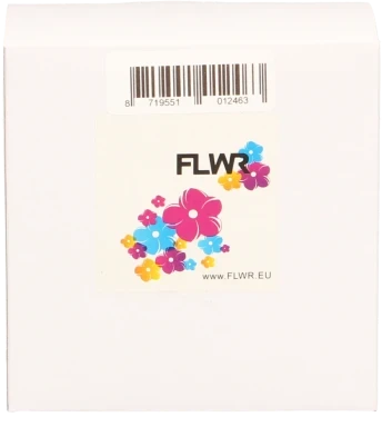 FLWR Brother DK-11221 23 mm x 23 mm  wit