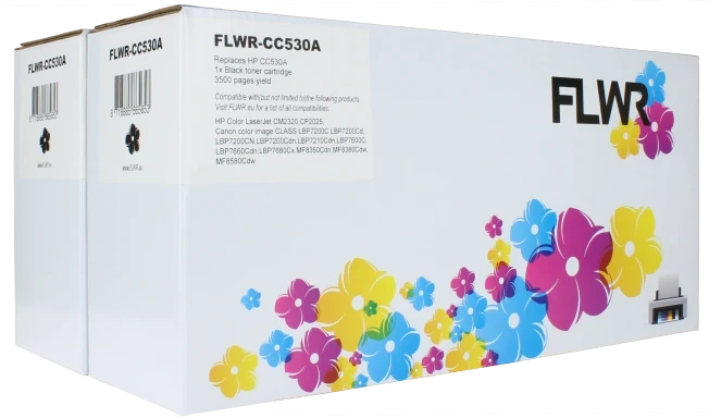 FLWR HP 304AD 2 pack zwart
