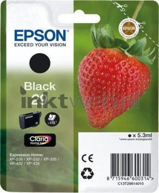 Epson 29 zwart