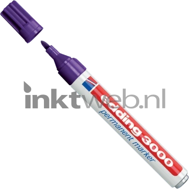 Edding 3000 Permanentmarker rond 1.5-3mm paars