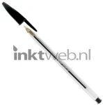 BIC Balpen Cristal medium zwart product 1 piece of 50 pieces Product only