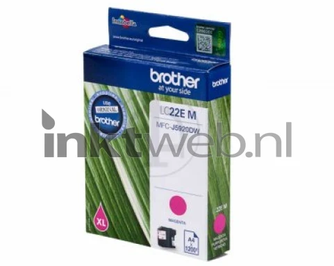 Brother LC22EM magenta Front box