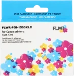 FLWR Canon PGI-1500XL cyaan (Huismerk (compatible))