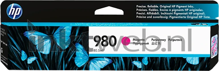 HP 980 magenta Front box