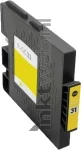 Huismerk Ricoh GC-31Y geel (Huismerk (compatible))
