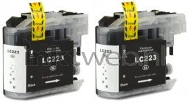Brother LC-223BK 2-pack zwart Product only