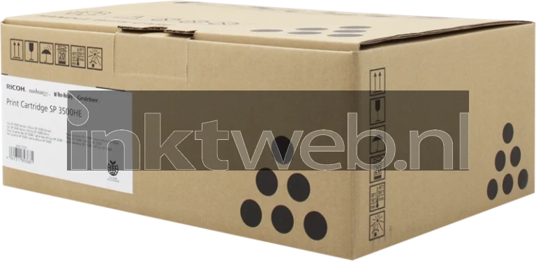 Ricoh 407648 zwart Front box