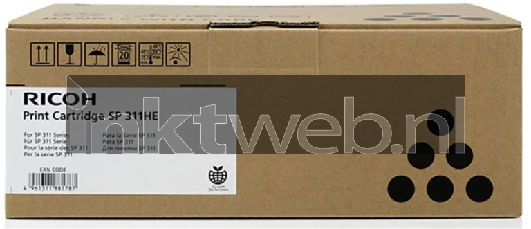 Ricoh 407246 zwart Front box