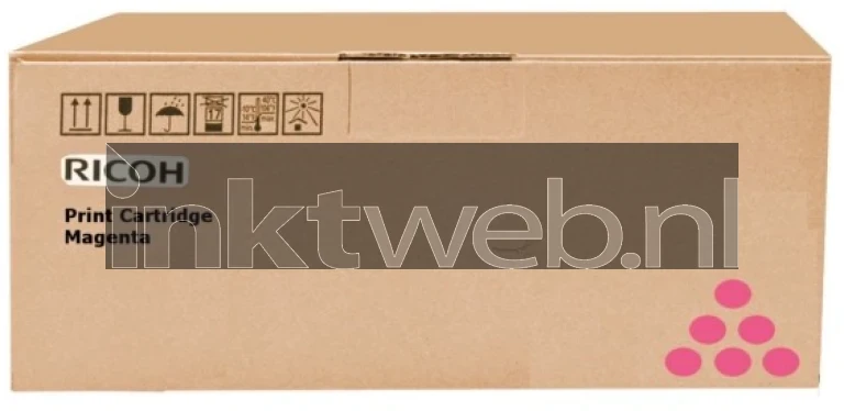 Ricoh 407533 magenta Front box