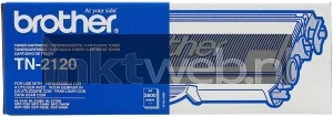Brother TN-2120 zwart front Front box