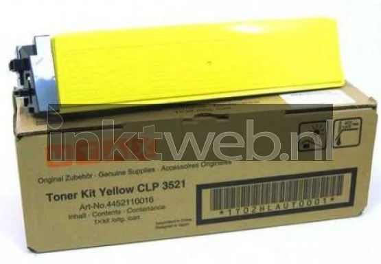 Utax CLP3521 geel Combined box and product