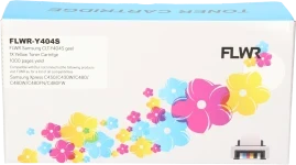 FLWR Samsung CLT-Y404S geel (Huismerk (compatible))