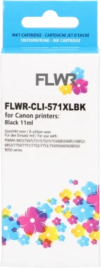 FLWR Canon CLI-571XL zwart
