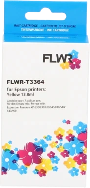 FLWR Epson 33XL (T3364) geel