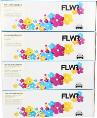 FLWR HP 305A 4-pack zwart en kleur