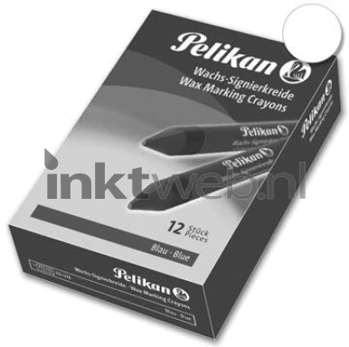 Pelikan krijt 12-pack wit